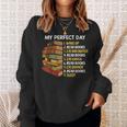My Perfect Day Wake Up Read Books Funny Book Lover Tee Sweatshirt Gifts for Her
