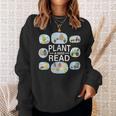 Plant A Seed Read Summer Reading 2026 Cute Farm Tractor Book Sweatshirt Gifts for Her Plant A Seed Read Summer Reading 2026 Cute Farm Tractor Book Sweatshirt Gifts for Her
