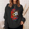 Pow Goal Comic Book Pop Art Brick Wall Smash Soccer Sweatshirt Gifts for Her