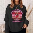 I Prefer My Books Extra Spicy Book Lovers Sweatshirt Gifts for Her