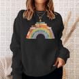 Rainbow Books Teacher Books Bring Color To Life Tee Sweatshirt Gifts for Her