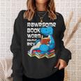 Rawrsome Bookworm Dinosaur T-Rex Book Reading Boys Sweatshirt Gifts for Her Rawrsome Bookworm Dinosaur T-Rex Book Reading Boys Sweatshirt Gifts for Her