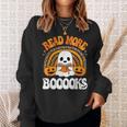 Read More Books Booooks Ghost Pumpkin Cute Teacher Halloween Sweatshirt Gifts for Her Read More Books Booooks Ghost Pumpkin Cute Teacher Halloween Sweatshirt Gifts for Her