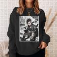 Read Books Fight Fascists Punk Girl Sweatshirt Gifts for Her