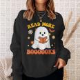 Read More Books With Ghost For Halloween Teacher Costume Sweatshirt Gifts for Her Read More Books With Ghost For Halloween Teacher Costume Sweatshirt Gifts for Her