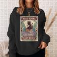 Read Books Be Kind Stay Weird Cat Tarot Card Coffee Reading Sweatshirt Gifts for Her Read Books Be Kind Stay Weird Cat Tarot Card Coffee Reading Sweatshirt Gifts for Her