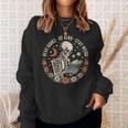 Read Books Be Kind Stay Weird Skull Bookish Boho Cute Sweatshirt Gifts for Her