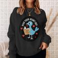 Read Your Heart Out How To Drive A Bus Book Lover Reading Sweatshirt Gifts for Her