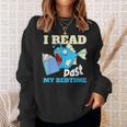 I Read Past My Bed Time Book Reading Anglerfish Librarian Sweatshirt Gifts for Her I Read Past My Bed Time Book Reading Anglerfish Librarian Sweatshirt Gifts for Her