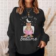 Read Past Bedtime Books Reader Book Reading Bookworm Author Sweatshirt Gifts for Her