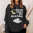 I Read Past My Bedtime Shirts For Book Reader Sweatshirt Gifts for Her