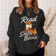 Read S'More Books Book Lover Reading Bookworm Reader Sweatshirt Gifts for Her