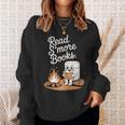 Read S'More Books Camping Outdoors Reading Campfire Smores Sweatshirt Gifts for Her Read S'More Books Camping Outdoors Reading Campfire Smores Sweatshirt Gifts for Her