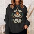 Read S'More Books Cute Campfire Reading Book Lovers Sweatshirt Gifts for Her Read S'More Books Cute Campfire Reading Book Lovers Sweatshirt Gifts for Her