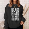 Read Tees & Ideas -Kids Modern Heartbeat Book Sweatshirt Gifts for Her