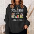 Readers Are Leaders Books Shirt Reading Teacher Librarian Sweatshirt Gifts for Her Readers Are Leaders Books Shirt Reading Teacher Librarian Sweatshirt Gifts for Her