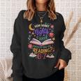 Reading 6 7 Meme Six Seven Cozy Book Lover Teacher Sweatshirt Gifts for Her