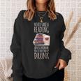 Never Take A Reading Advise For Books & Wine Lover Bookworm Sweatshirt Gifts for Her