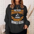 Reading Banned Books Old Man Saying Reader Book Bans Men Sweatshirt Gifts for Her