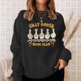 Reading Book Lover Bookish Reader Silly Goose Book Club Sweatshirt Gifts for Her