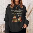 Reading Christmas Tree Book– Reading 6 7 Meme Sweatshirt Gifts for Her Reading Christmas Tree Book– Reading 6 7 Meme Sweatshirt Gifts for Her