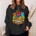 Reading Crew Teacher Literacy Classroom Book Sweatshirt Gifts for Her