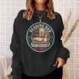 Reading Dad Books Coffee Library Relax Hobby Father's Day Sweatshirt Gifts for Her