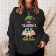 Reading Elf Family Matching Group Christmas Books Sweatshirt Gifts for Her