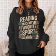 Reading Is My Favorite Sport Book Lover Reader Sweatshirt Gifts for Her Reading Is My Favorite Sport Book Lover Reader Sweatshirt Gifts for Her