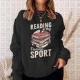 Reading Is My Favorite Sport Reader Books Novel Lecture Sweatshirt Gifts for Her Reading Is My Favorite Sport Reader Books Novel Lecture Sweatshirt Gifts for Her