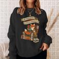 Reading Fox My Weekend Is Fully Booked Book Lover Sweatshirt Gifts for Her