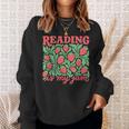 Reading Is My Jam Strawberry Bookish Book Lover Reader Nerd Sweatshirt Gifts for Her Reading Is My Jam Strawberry Bookish Book Lover Reader Nerd Sweatshirt Gifts for Her