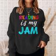 Reading Is My Jame Bookworm Books Teacher Bibliophile For Men Women Kids Sweatshirt Gifts for Her