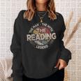 The Reading Legend Retro Books Men Reading Sweatshirt Gifts for Her