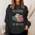 Reading Is Magic Book Reader Sweatshirt Gifts for Her Reading Is Magic Book Reader Sweatshirt Gifts for Her