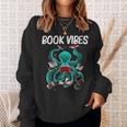 Reading For Men Women Octopus Books Geek Read Learning Sweatshirt Gifts for Her Reading For Men Women Octopus Books Geek Read Learning Sweatshirt Gifts for Her