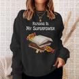 Reading Is My Superpower Book Lover Sweatshirt Gifts for Her Reading Is My Superpower Book Lover Sweatshirt Gifts for Her