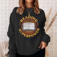 Reading Is My Superpower Book Nerd Bookworm Sweatshirt Gifts for Her Reading Is My Superpower Book Nerd Bookworm Sweatshirt Gifts for Her