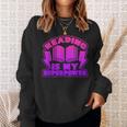 Reading Is My Superpower Graphic Book T-Shirt Sweatshirt Gifts for Her Reading Is My Superpower Graphic Book T-Shirt Sweatshirt Gifts for Her