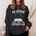 Reading Will Take You Everywhere Book Nerd Readers Sarcastic Sweatshirt Gifts for Her Reading Will Take You Everywhere Book Nerd Readers Sarcastic Sweatshirt Gifts for Her
