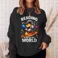 Reading Is Out Of This World Astronaut Book Lover Teacher Sweatshirt Gifts for Her Reading Is Out Of This World Astronaut Book Lover Teacher Sweatshirt Gifts for Her