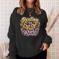 Reading Is Out Of This World Reader Book Him Her Library Sweatshirt Gifts for Her