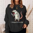 I Require Books Sweatshirt Gifts for Her I Require Books Sweatshirt Gifts for Her