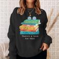 There's A Book For That Geek Trendy Nerdy Sweatshirt Gifts for Her There's A Book For That Geek Trendy Nerdy Sweatshirt Gifts for Her