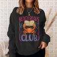 Retro Beach Reads Club Crab Summer Vacation Book Girl Hawaii Sweatshirt Gifts for Her Retro Beach Reads Club Crab Summer Vacation Book Girl Hawaii Sweatshirt Gifts for Her