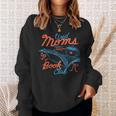 Retro Tired Moms Club Bookish Homebody Book Club Mom Women Sweatshirt Gifts for Her