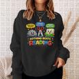 Rock Paper Scissors Nothing Beats Reading Book Lovers Sweatshirt Gifts for Her