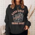 Romantasy Book Merch Good Girls Spicy Book Lover Fairy Tales Sweatshirt Gifts for Her