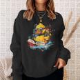 Rubber Duck Reading Book Rubber Duckie Rubber Duckling Sweatshirt Gifts for Her