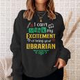 School Librarian Assistant Mask Book Reading Library Sweatshirt Gifts for Her School Librarian Assistant Mask Book Reading Library Sweatshirt Gifts for Her